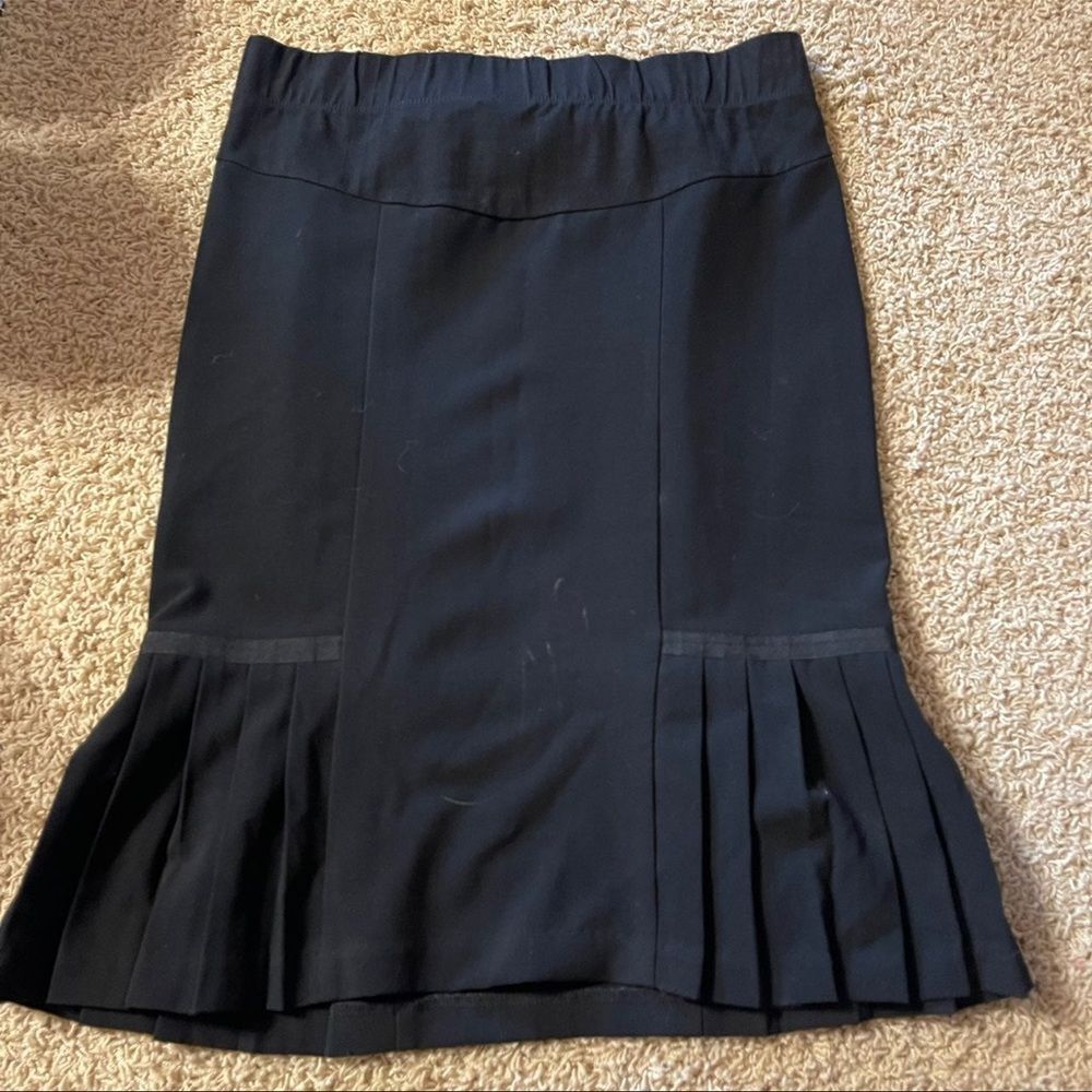 🎀Motherhood Maternity Black Pleated Skirt Small